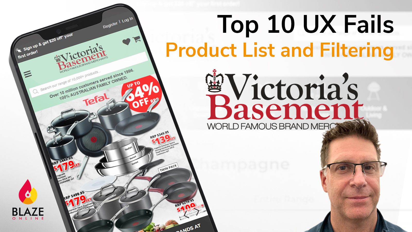 Victoria’s Basement Top 10 UX Fails Product List and Filtering (and how to fix them)